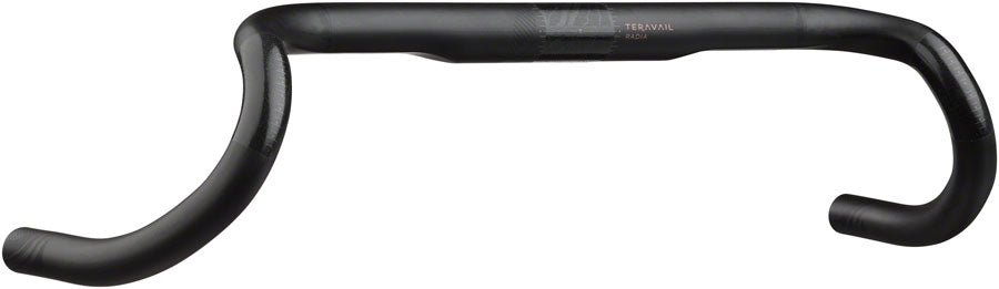 Teravail Radia 24 Carbon Drop Handlebar - Carbon 31.8mm 44cm Black