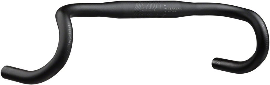 Teravail Radia 12 SE Drop Handlebar - Aluminum 31.8mm 42cm Black