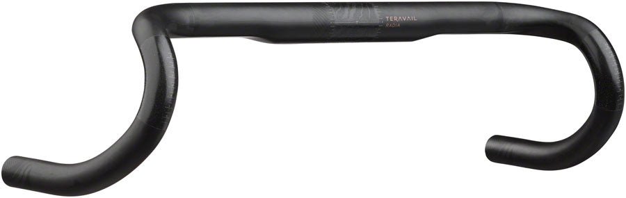 Teravail Radia 12 Carbon Drop Handlebar - Carbon 31.8mm 46cm Black