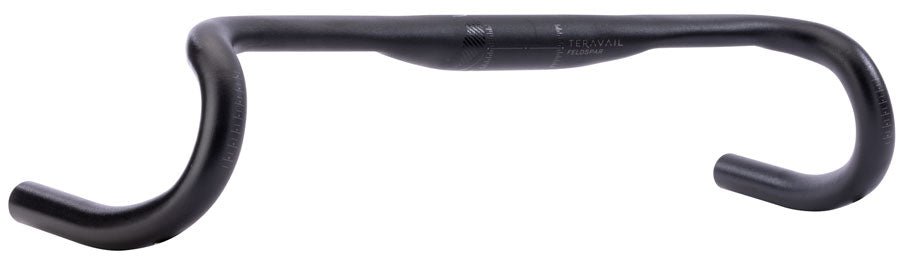Teravail Feldspar Drop Handlebar - Aluminum 31.8mm 46cm Black