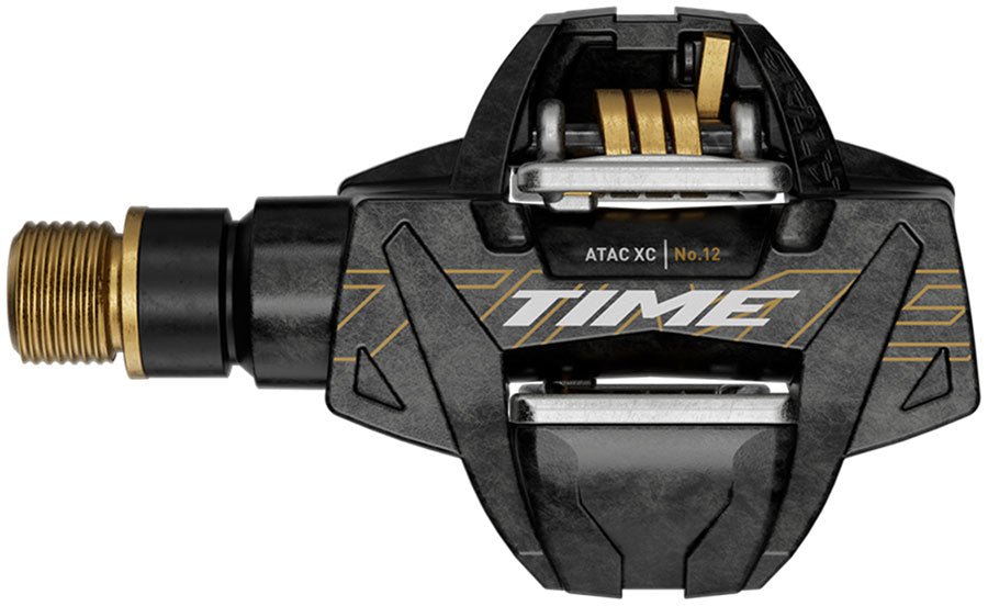 Time ATAC XC 12 Pedals - Dual Sided Clipless Carbon 9/16" Carbon/Gold C1