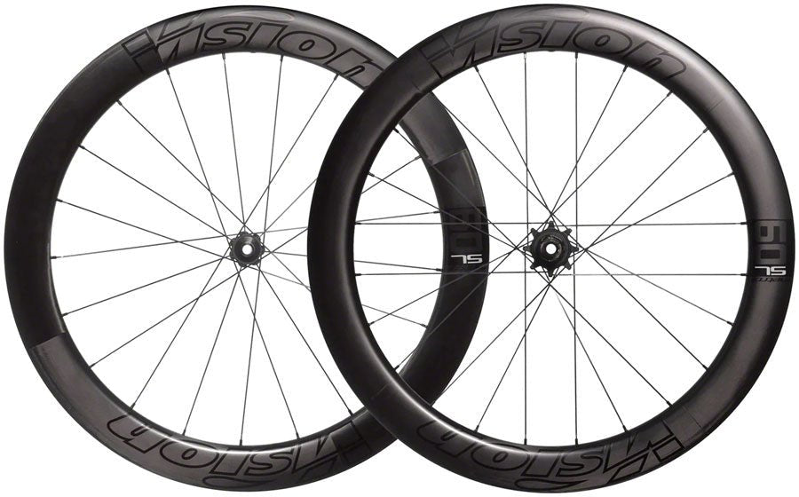 Vision Metron 60 SL TL Disc Wheelset - 700 12x100mm/12x142mm Center-Lock XDR BLK