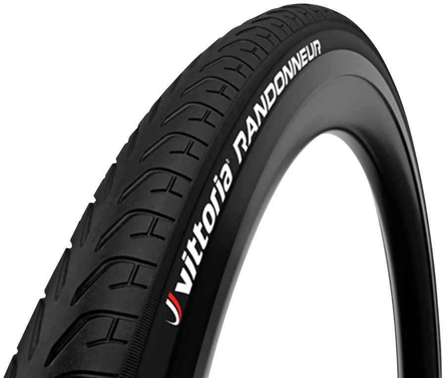 Vittoria Randonneur Reflect Tire - 26 x 1.75 Clincher Wire Black