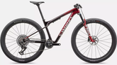 2024 Specialized S-Works Epic World Cup - Medium - Gloss Red Tint / Flake Silver Granite / Metallic White Silver