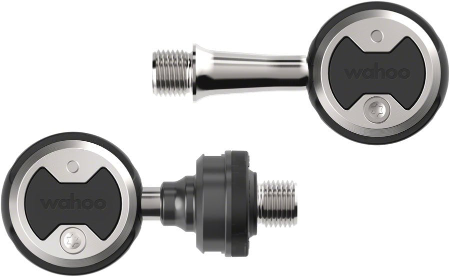 Wahoo Fitness Power Zero Single-Sided Power Pedals - Dual Sided Clipless Composite 9/16" BLK Pair Single-Sensing Speedplay