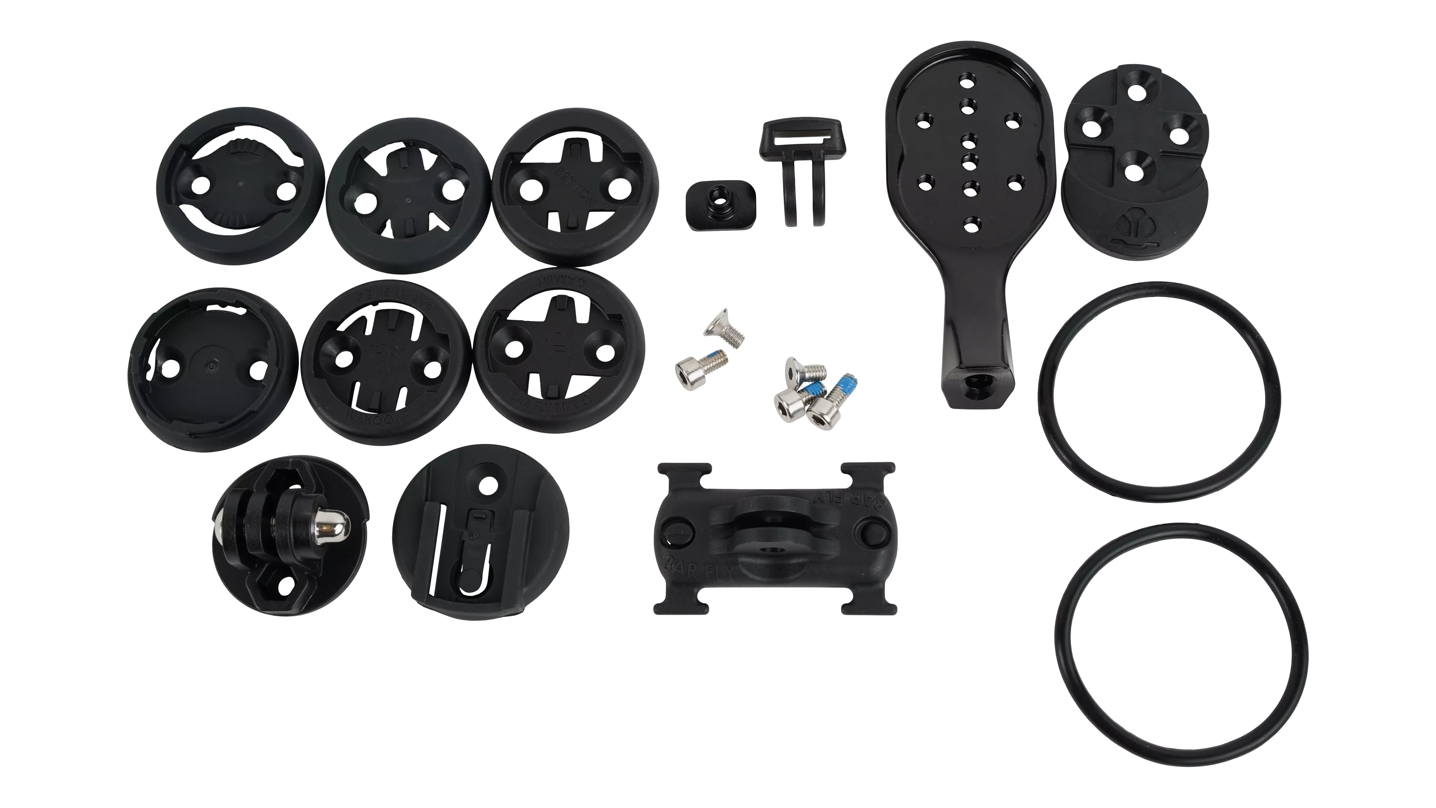 Specialized Computer Accessory Mounting Kit Works with Bryton, Cat Eye, GoPro, Joule, Mio, Polar &amp; Wahoo