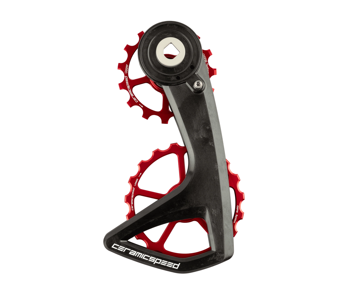 CeramicSpeed OSPW RS for SRAM Red/Force AXS - Red