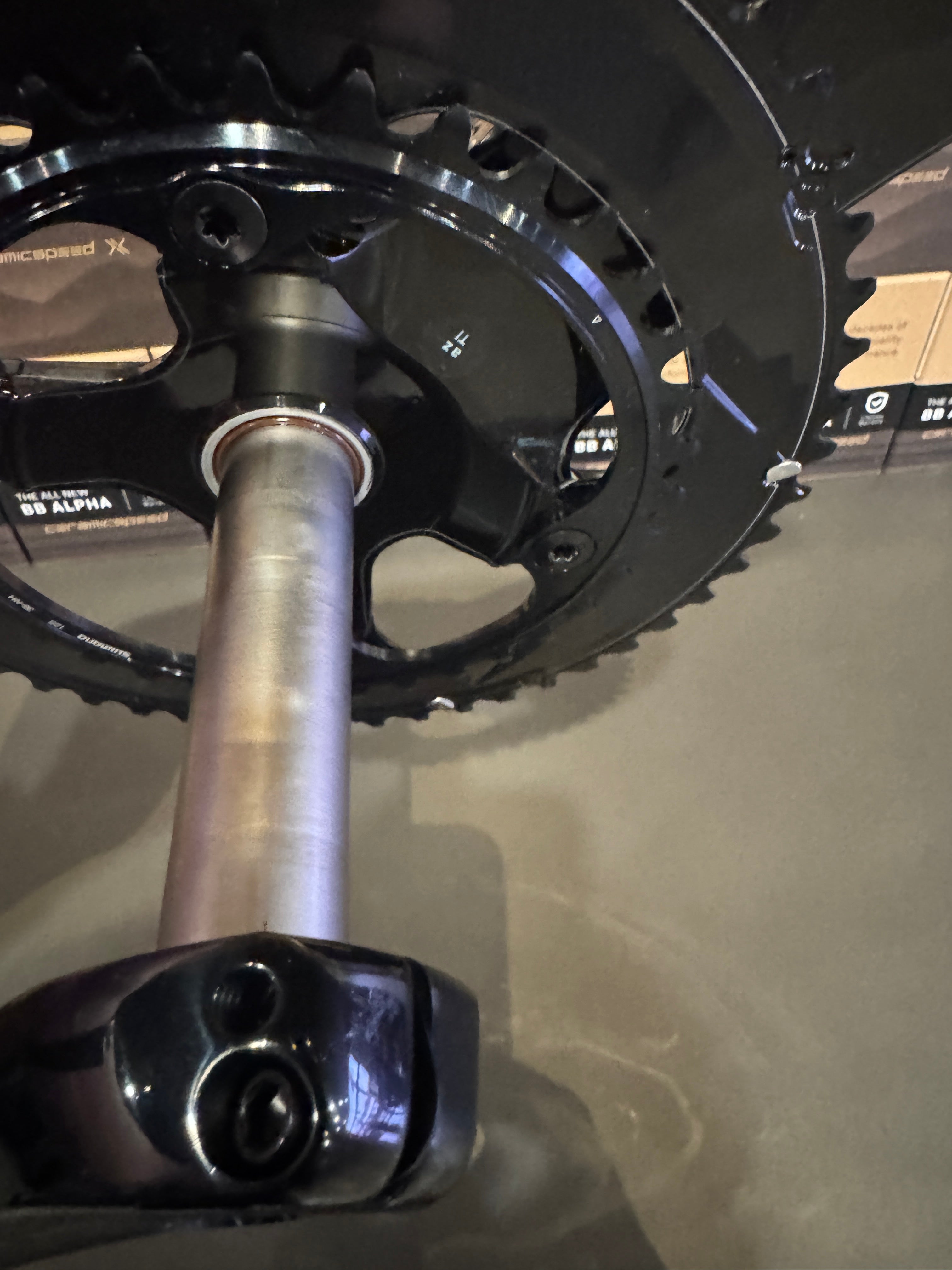 Shimano Dura-Ace 12 Speed Crankset - 175mm - 52/36t - Take Off