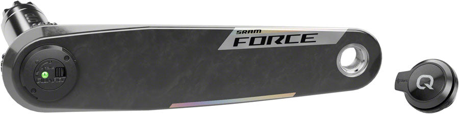 SRAM Force AXS Left Crank Arm Power Meter Spindle Assembly - 165mm - Wide E1