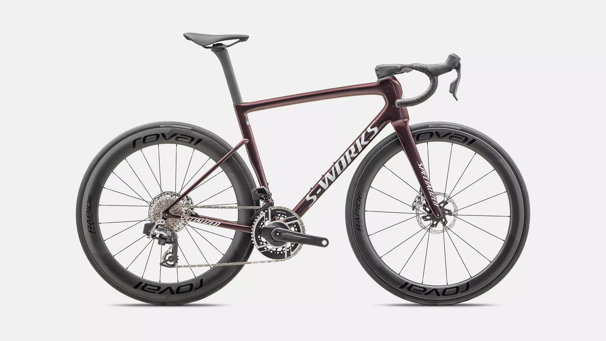 Specialized S-Works Tarmac SL8 SRAM Red AXS Gloss Solidity/Red Black Pearl - 52cm