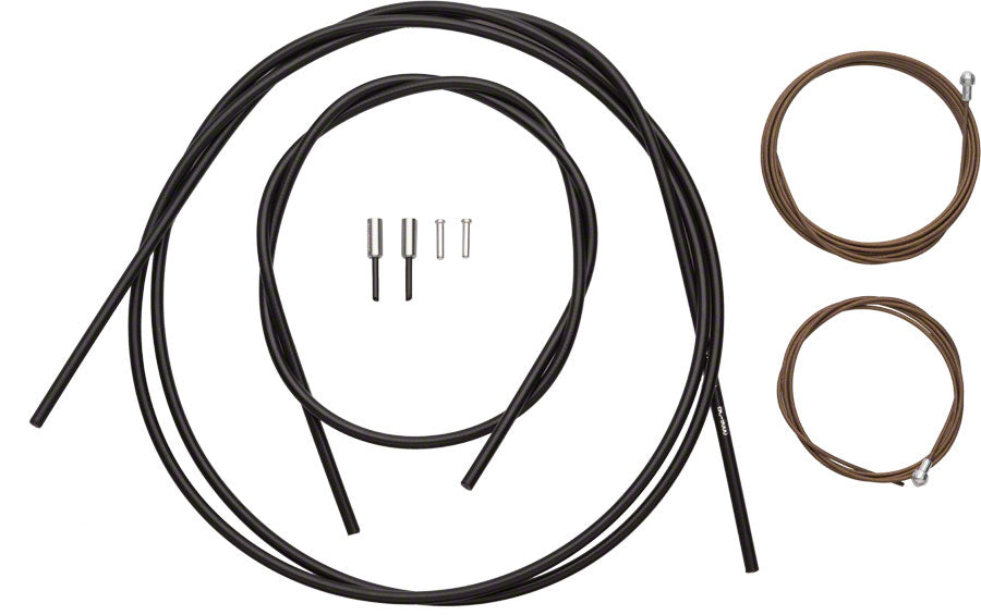 Shimano Dura-Ace BC-9000 Polymer-Coated Brake Cable Set - Black