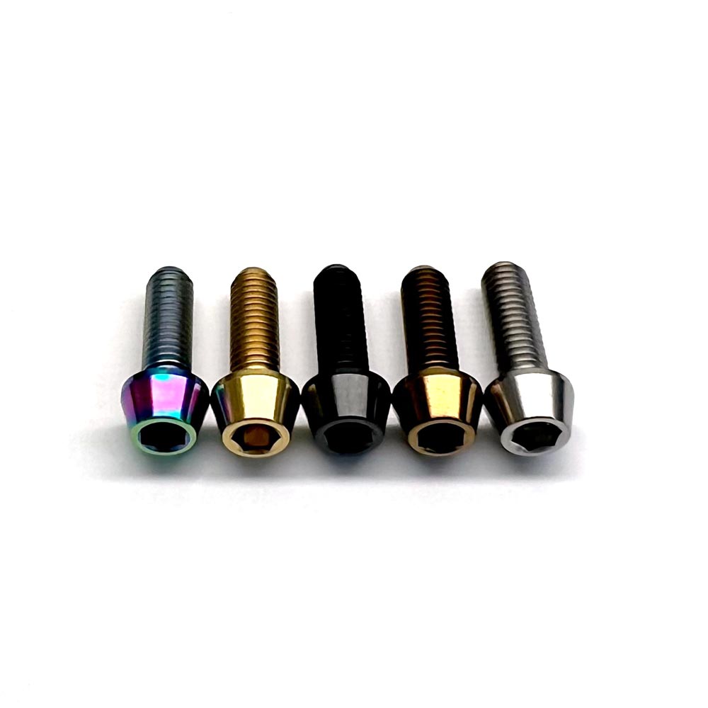 Better Bolts M5x15mm Tapered Titanium Bolts