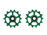 CeramicSpeed SRAM Eagle 14t Pulley Wheels , Limited Edition Green