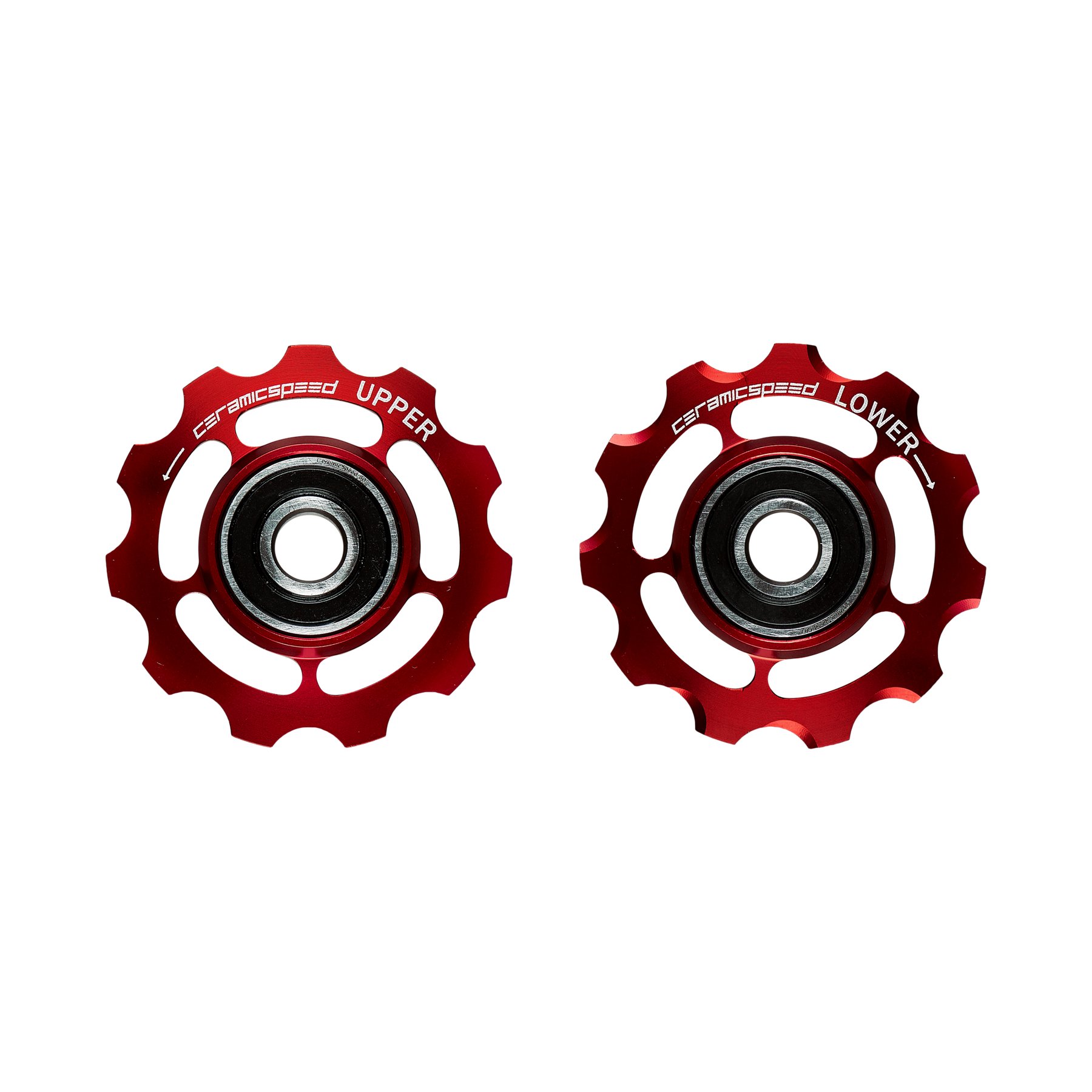 CeramicSpeed Pulley Wheels - Shimano - 11s - Red