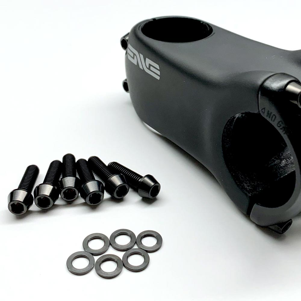 Better Bolts ENVE Stem Kit: M5 x 15mm Tapered Head Bolts