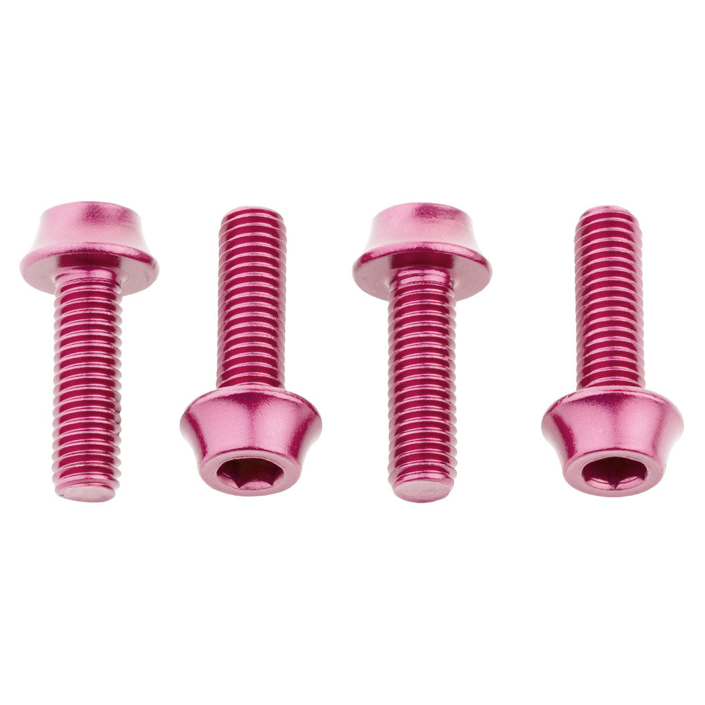 Wolf Tooth Water Bottle Cage Bolt Set Pink