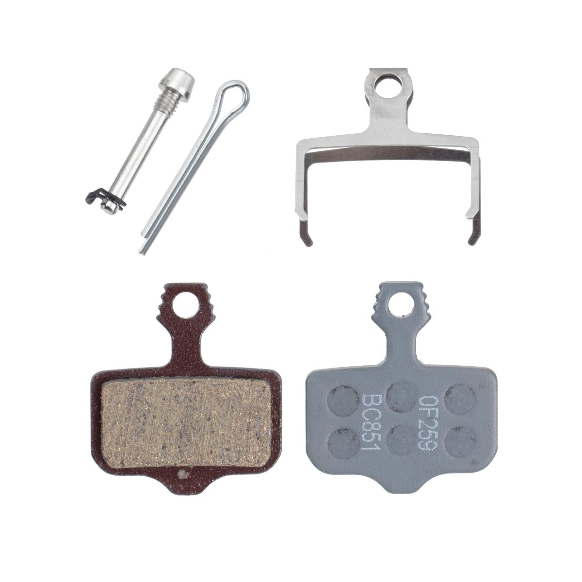 SRAM Disc Brake Pads Organic Compound Steel Gray Backed - SRAM
