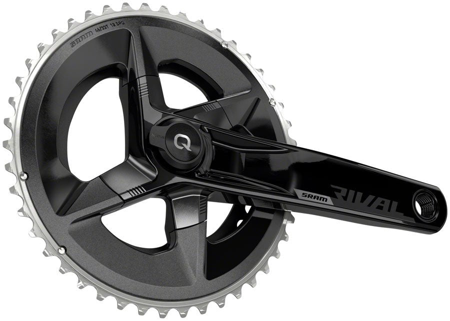 SRAM Rival AXS Quarq Power Meter Crankset - 12s - DUB - 175 - 48/35 - SRAM