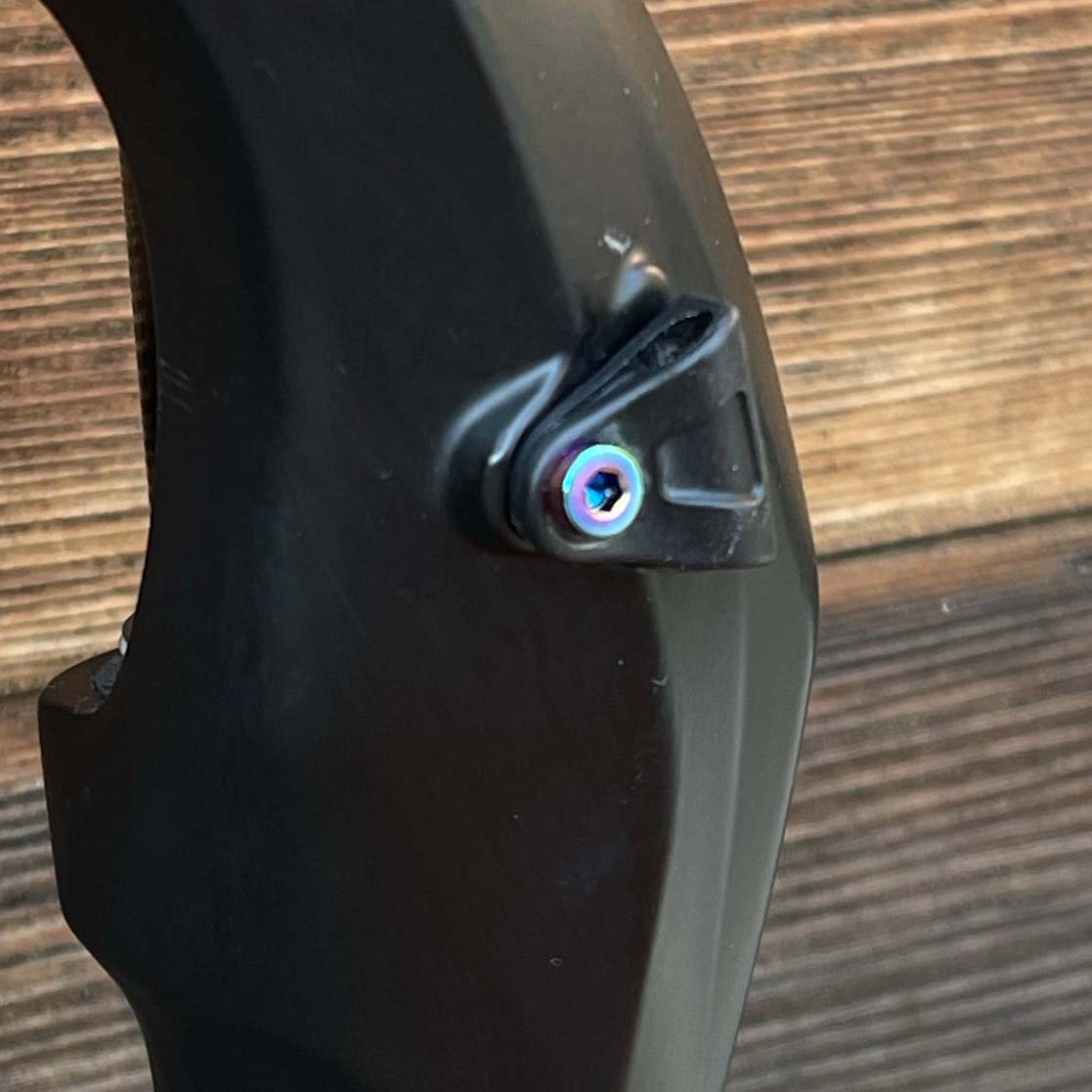 SRAM Fork Cable Clamp Titanium Bolt - Better Bolts