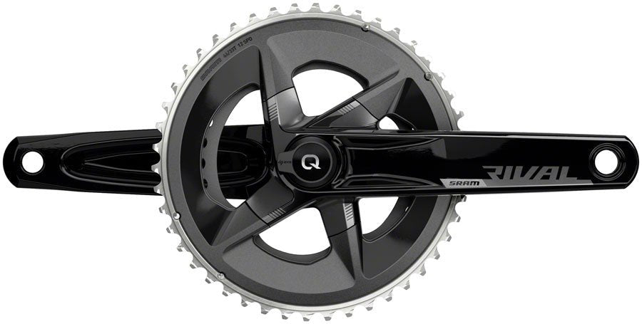 SRAM Rival AXS Quarq Power Meter Crankset - 12s - DUB - 172.5 - 46/33 - SRAM
